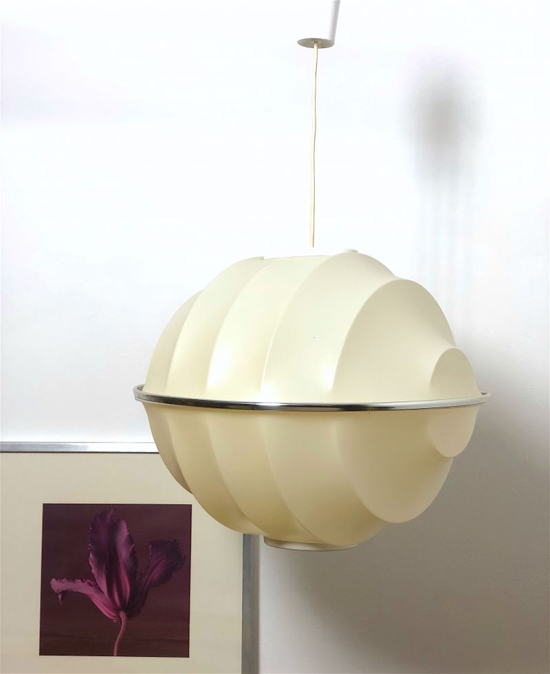 Lampadario Space Age Anni 70 (B) - Made in Italy -