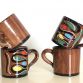 Set of 4 DERUTA Ceramic Mugs 1960s Made in Italy