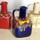 Set of 3 Vintage Ceramic Vases from the 70s - Made in Italy -