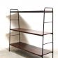 Vintage 60s cabinet with 3 shelves - Made in Italy -