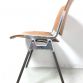 Chair DSC 106 Beech Anonima Castelli Design Giancarlo Piretti 1960 Made in Italy