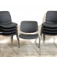 Set 9 Chairs DSC 106 BLACK - B - Anonima Castelli Design Giancarlo Piretti 1960 Made in Italy