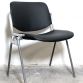 Set 9 Chairs DSC 106 BLACK - B - Anonima Castelli Design Giancarlo Piretti 1960 Made in Italy