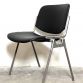 Set 9 Chairs DSC 106 BLACK - B - Anonima Castelli Design Giancarlo Piretti 1960 Made in Italy