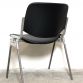 Set 9 Chairs DSC 106 BLACK - B - Anonima Castelli Design Giancarlo Piretti 1960 Made in Italy