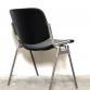 Set 9 Chairs DSC 106 BLACK - B - Anonima Castelli Design Giancarlo Piretti 1960 Made in Italy