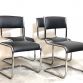 4 Sedie Anni 70 Design SPACE AGE - Made in Italy -