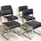 4 Sedie Anni 70 Design SPACE AGE - Made in Italy -