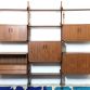 Vintage bookcase design Vittorio Dassi (3 Bays) 1960s Made in Italy