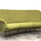 Divano 3 Posti Vintage design Gigi Radice per Minotti, anni '60 Made in Italy