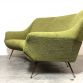 Divano 3 Posti Vintage design Gigi Radice per Minotti, anni '60 Made in Italy