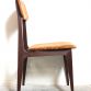 Set of 4 1960s Teack Chairs Made in Italy