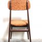 Set of 4 1960s Teack Chairs Made in Italy