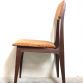 Set of 4 1960s Teack Chairs Made in Italy