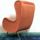 Poltrona SENIOR Vintage Anni 60 Design Attribuito Marco Zanuso - Made in Italy -