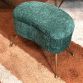 Coppia di Poltrone e Pouf LADY Lt. Green Anni 50 Design Attribuito Marco Zanuso Made in Italy