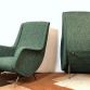 Coppia di Poltrone ISA Anni 50 ALDO MORBELLI Design Made in italy