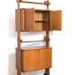 Libreria Teack a 1 Campata Anni 60 Vintage - Made in Italy -Design VITTORIO DASSI 