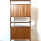 Libreria Teack a 1 Campata Anni 60 Vintage - Made in Italy -Design VITTORIO DASSI 