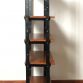 Mobiletto / Libreria 5 ripiani vintage anni 60  - Made in italy -