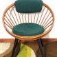 Poltrona Vintage Circle Chair  By YNGVE EKSTROM  Anni 50 Made in Svezia